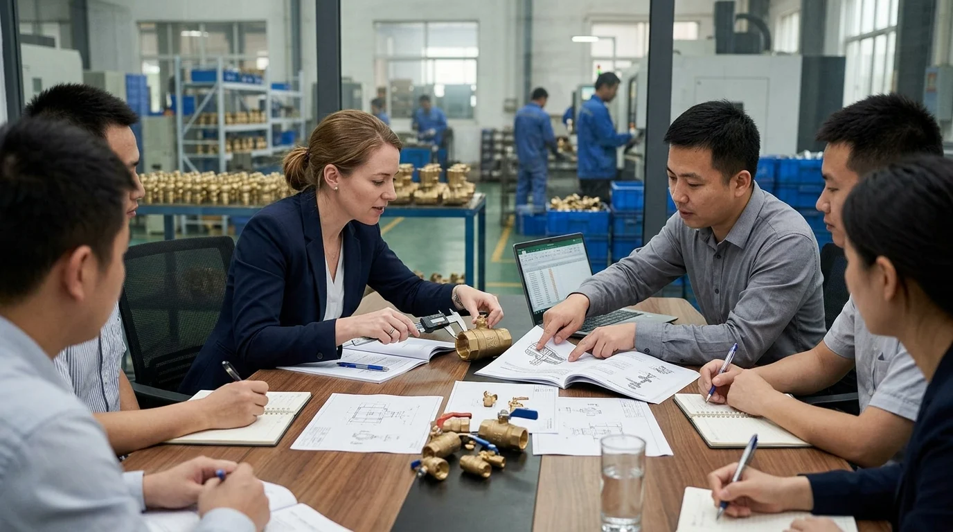What Defines a Qualified Brass Valve OEM Factory