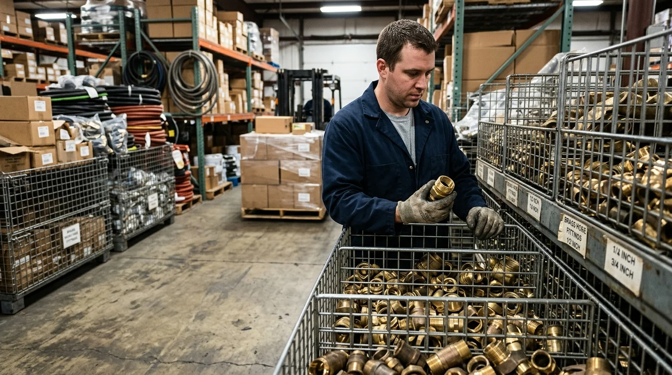 How can organizations select the right brass hose connectors