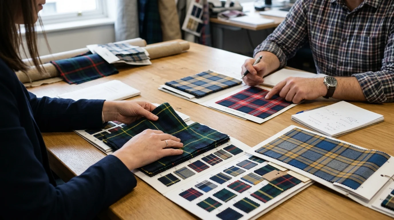 Compare Custom Plaid Fabric Options