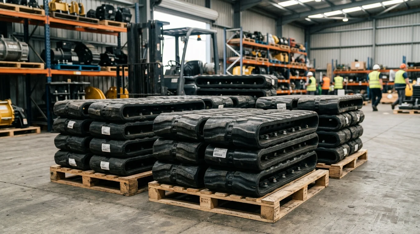 Key Specifications for Eco-Friendly Rubber Track Pads