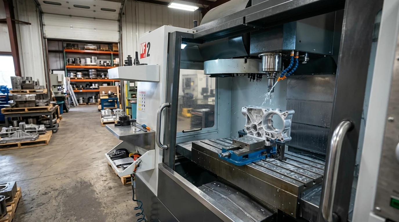 What technical specifications matter most when choosing a CNC machining