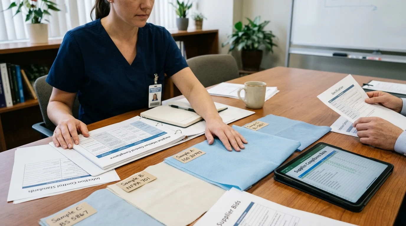 How to Compare Disposable Hospital Curtains for Compliance