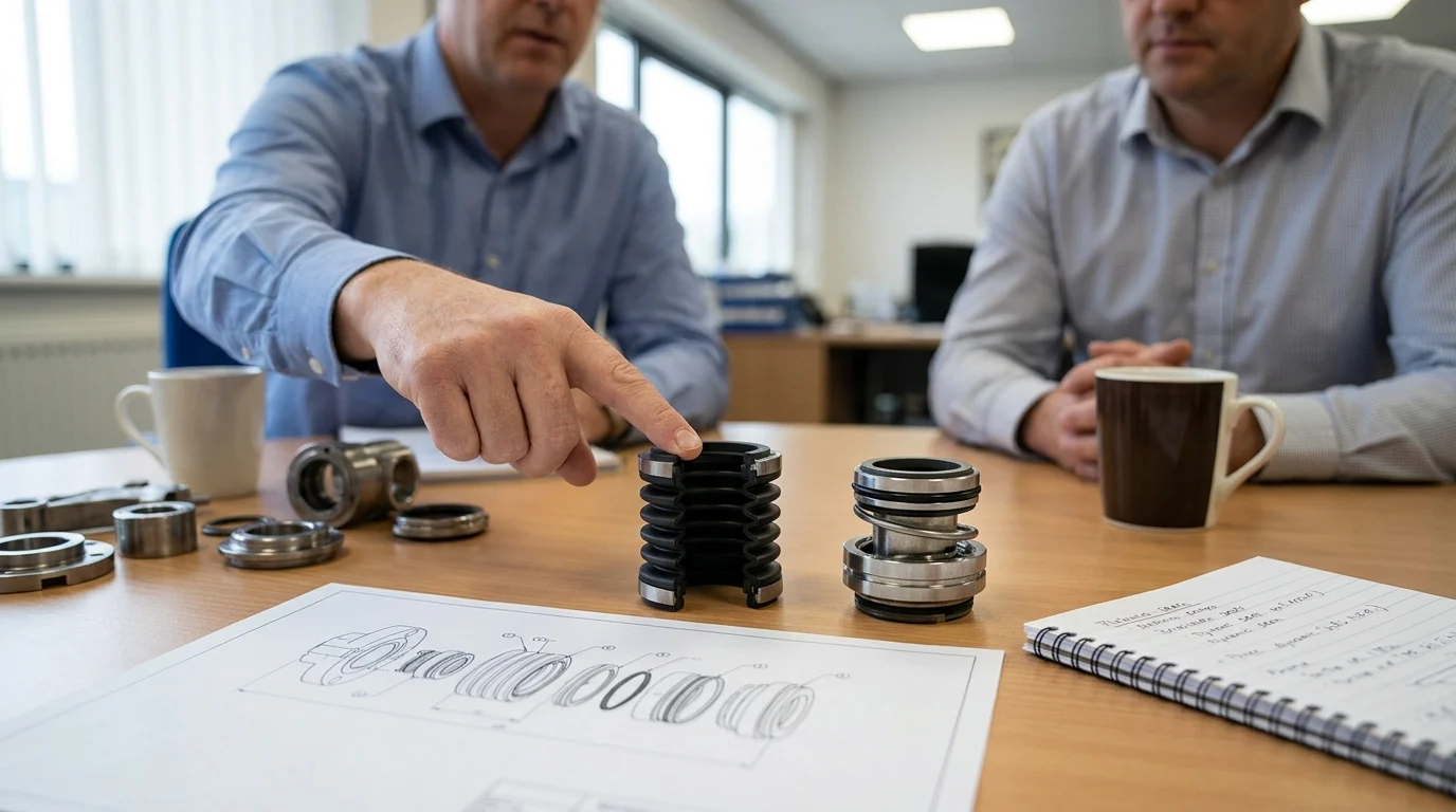 How Rubber Bellows Seals Compare With O-Ring Seals