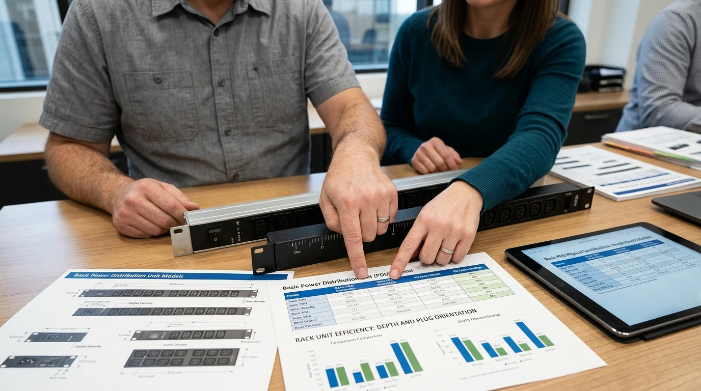Which Basic PDU specifications maximize rack space