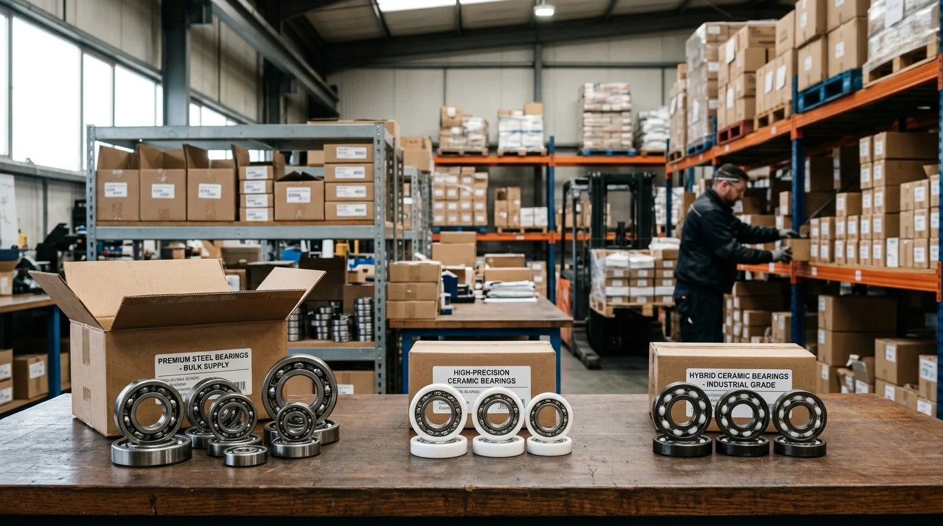 Ball Bearings Guide: Steel, Ceramic, and Hybrid Types