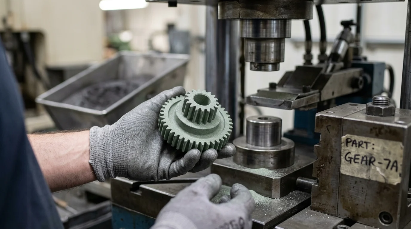 What powder metallurgy parts are and how the process works