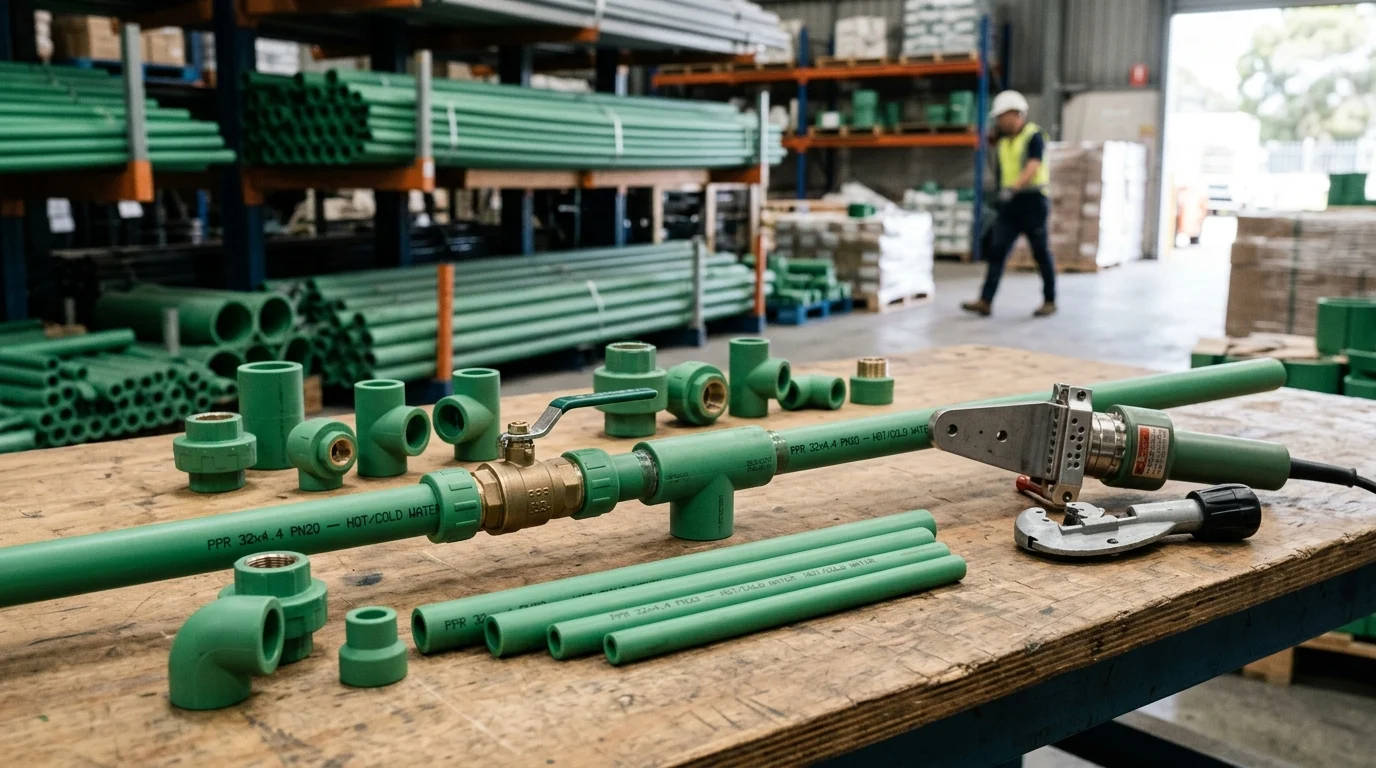 PPR Pipe Benefits for Hot and Cold Water Supply Systems