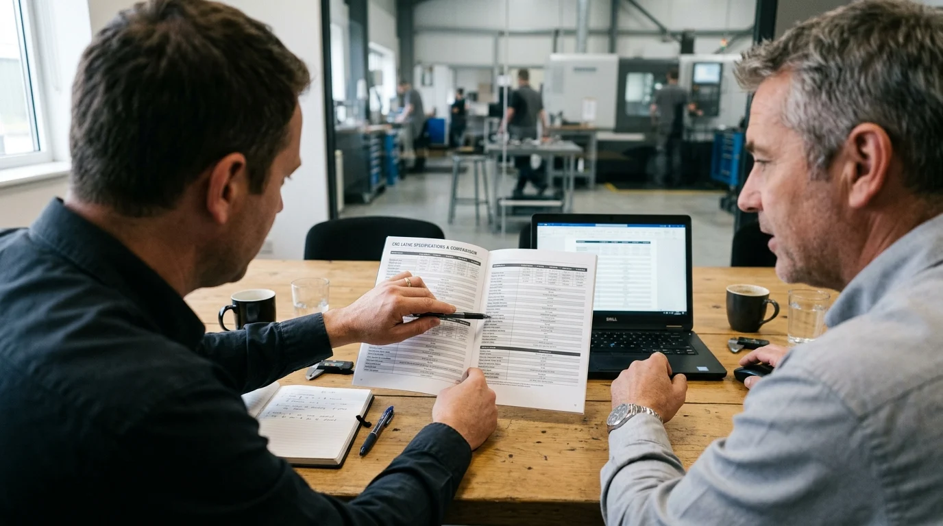 Key CNC Lathe Specifications to Compare