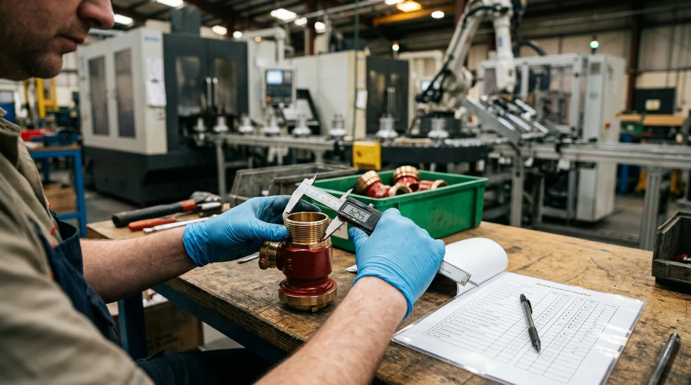 Automated Finishing Methods for Fire Fitting Manufacturing