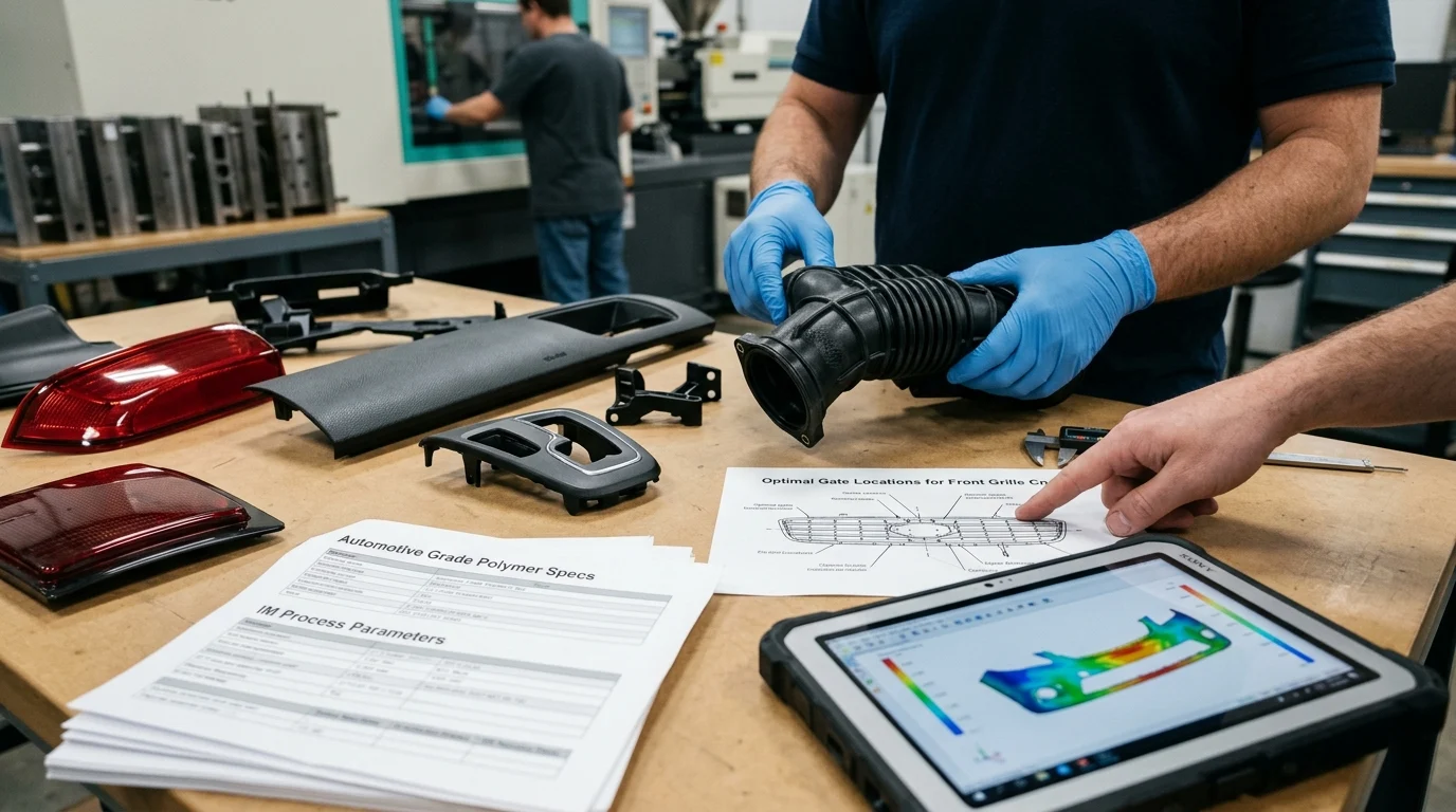 Best injection molding solutions for automotive plastic parts