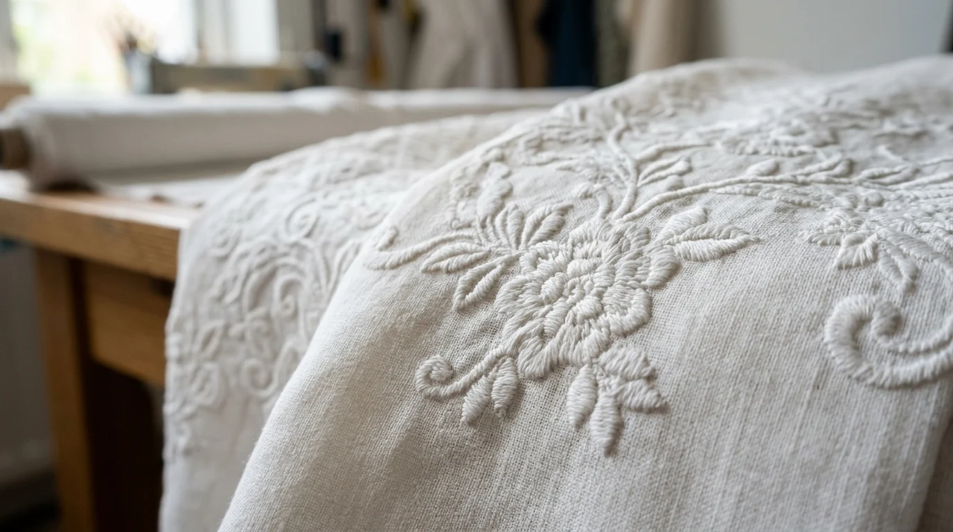 What Defines High-Value Cotton Embroidery Fabric