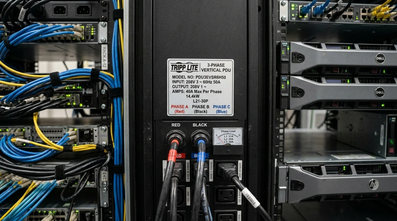 What Defines a 3 Phase PDU
