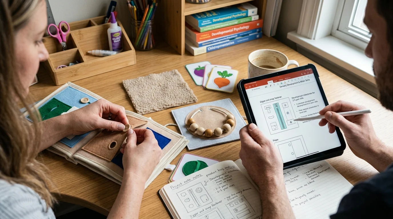 How Busy Books Support Toddler Development