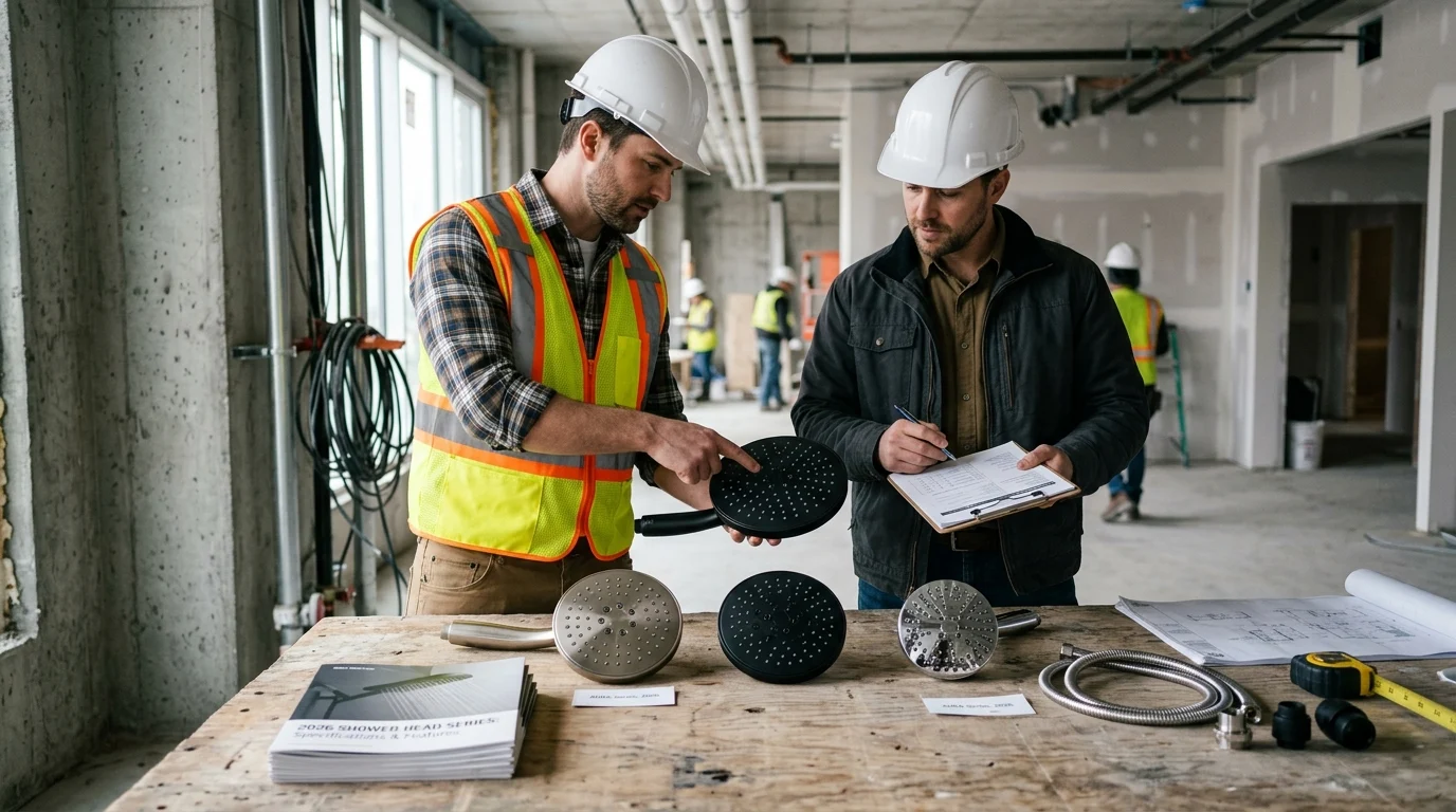 Why Shower Head Series Matter for Apartment Projects in 2026