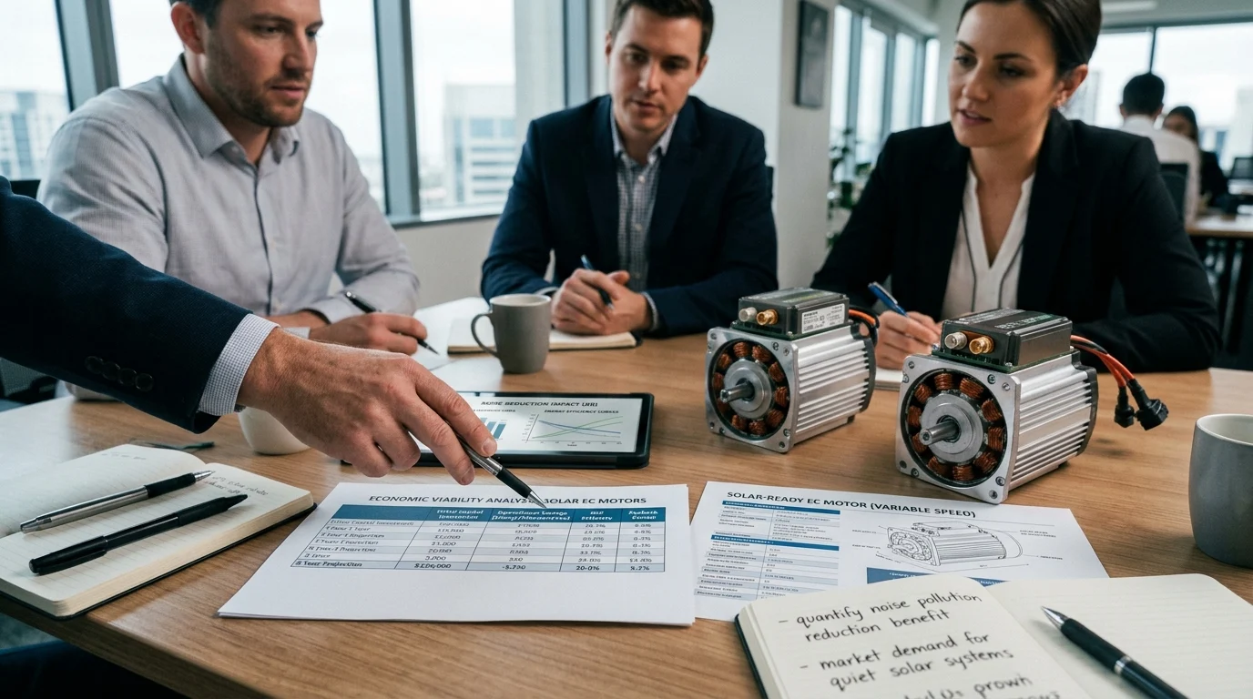 Building the Business Case for Solar EC Motors