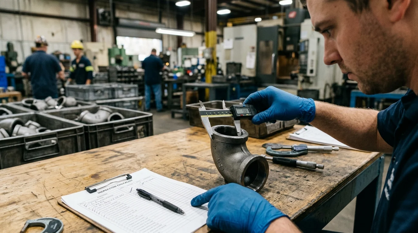 What separates reliable pipe fittings manufacturers from traders