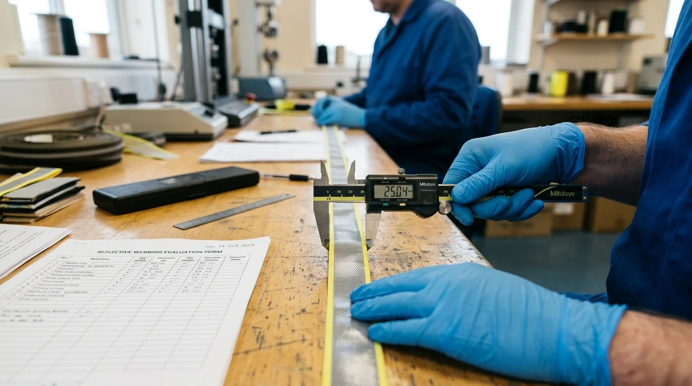 How to Evaluate Reflective Webbing Tape Performance