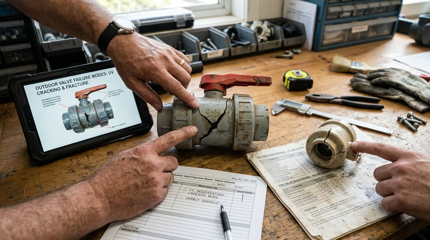 Common Failure Modes in Outdoor Plastic Valves