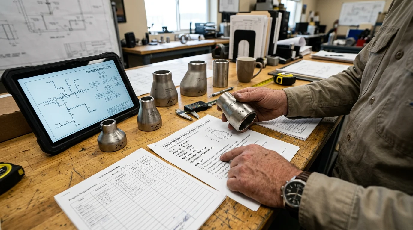 Final framework for selecting the right reducer pipe fitting
