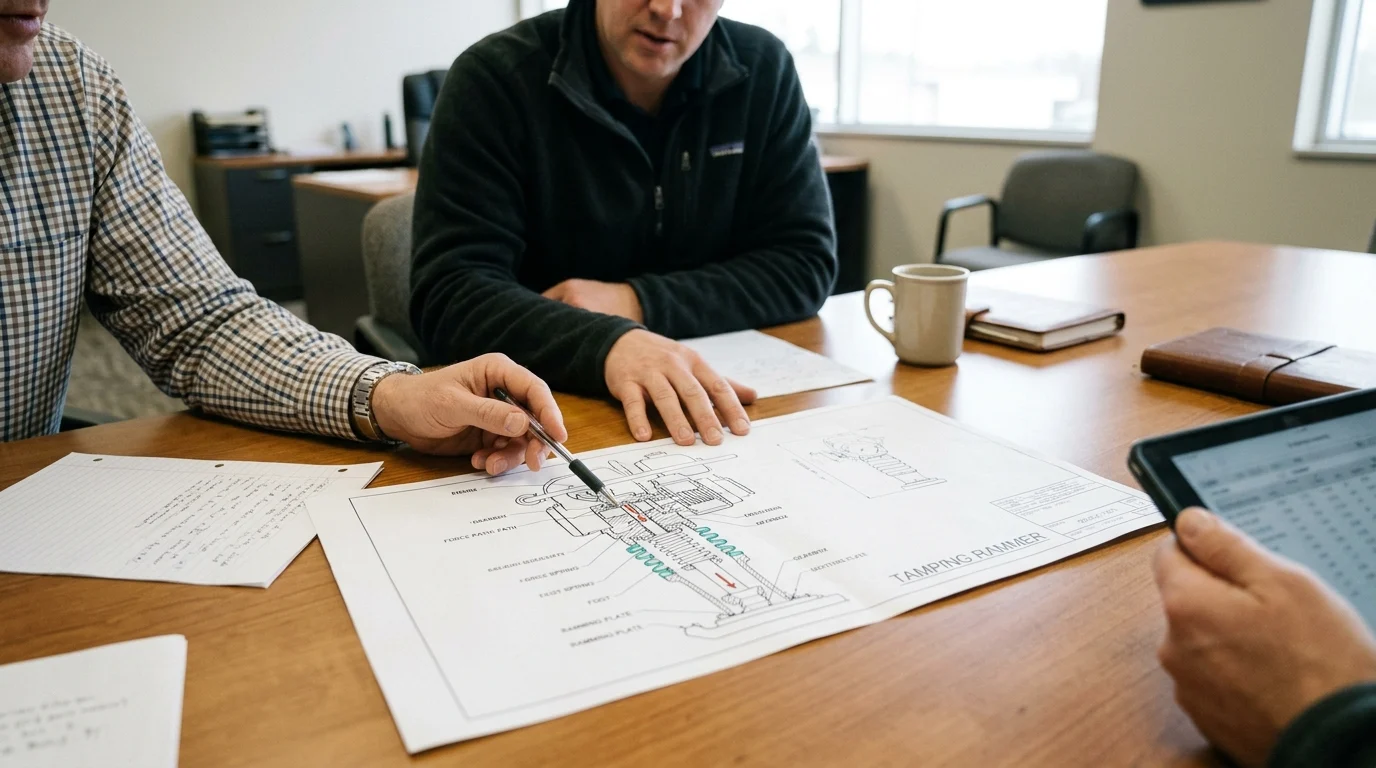 How Tamping Rammers Transfer Compaction Energy