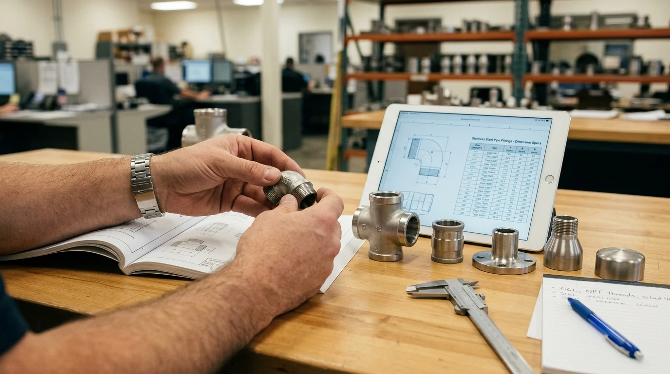 Types of stainless steel pipe fittings