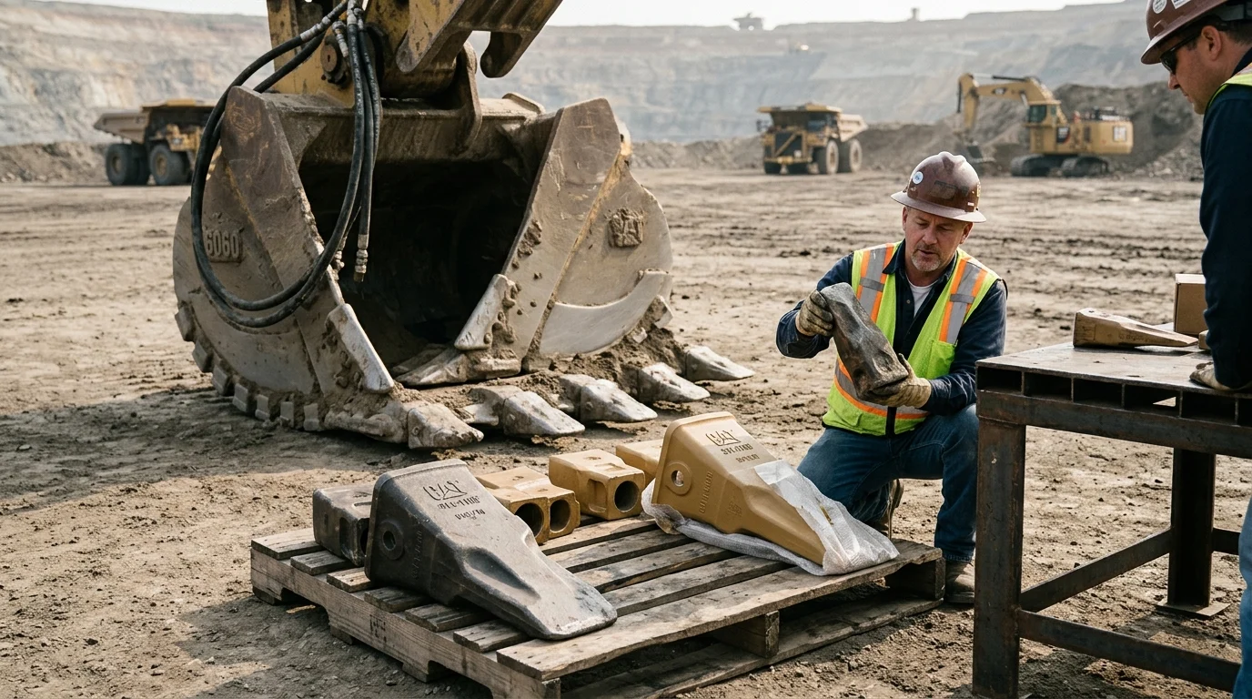 Why Caterpillar Bucket Teeth Matter for Mining Downtime Costs