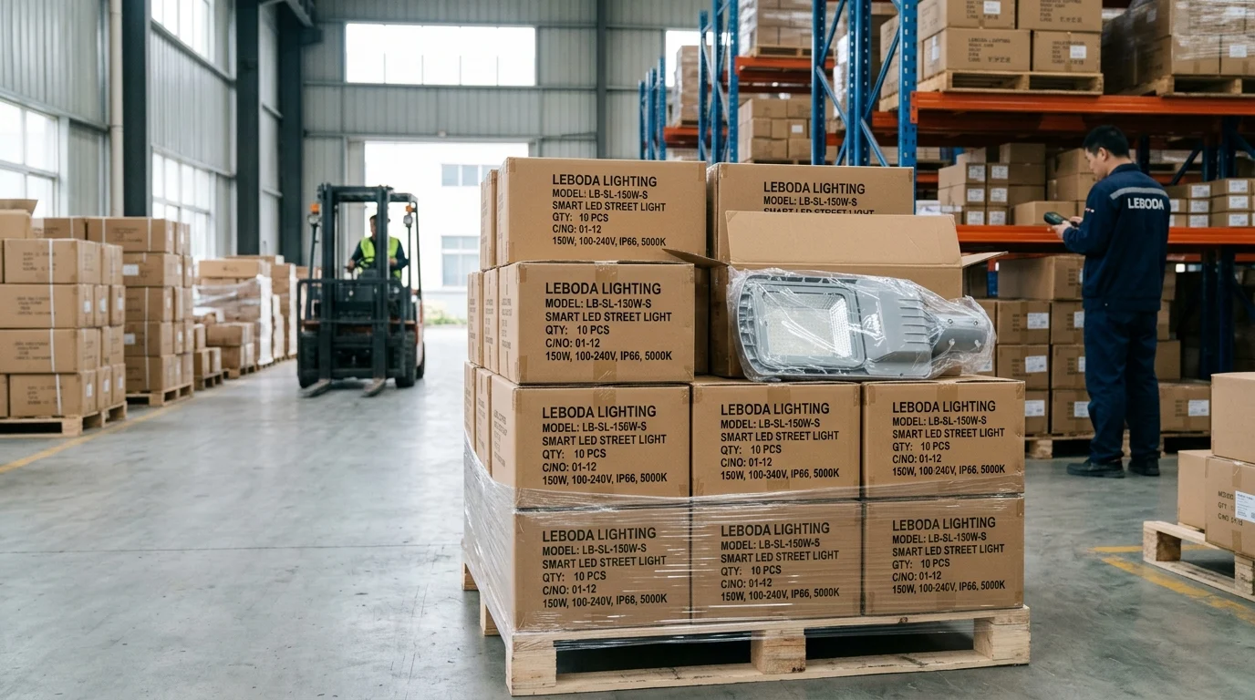 Kuunikira kwa Ningbo Leboda Smart LED Street Lighting Kupeza Malo Ogulira B2B