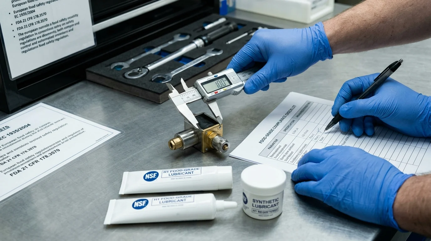 Technical and Compliance Criteria for Food-Grade Lubrication