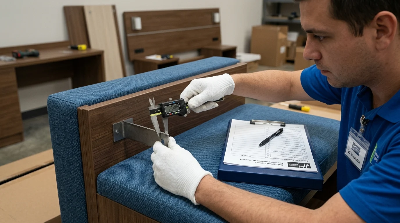 Key Guestroom Material Specifications