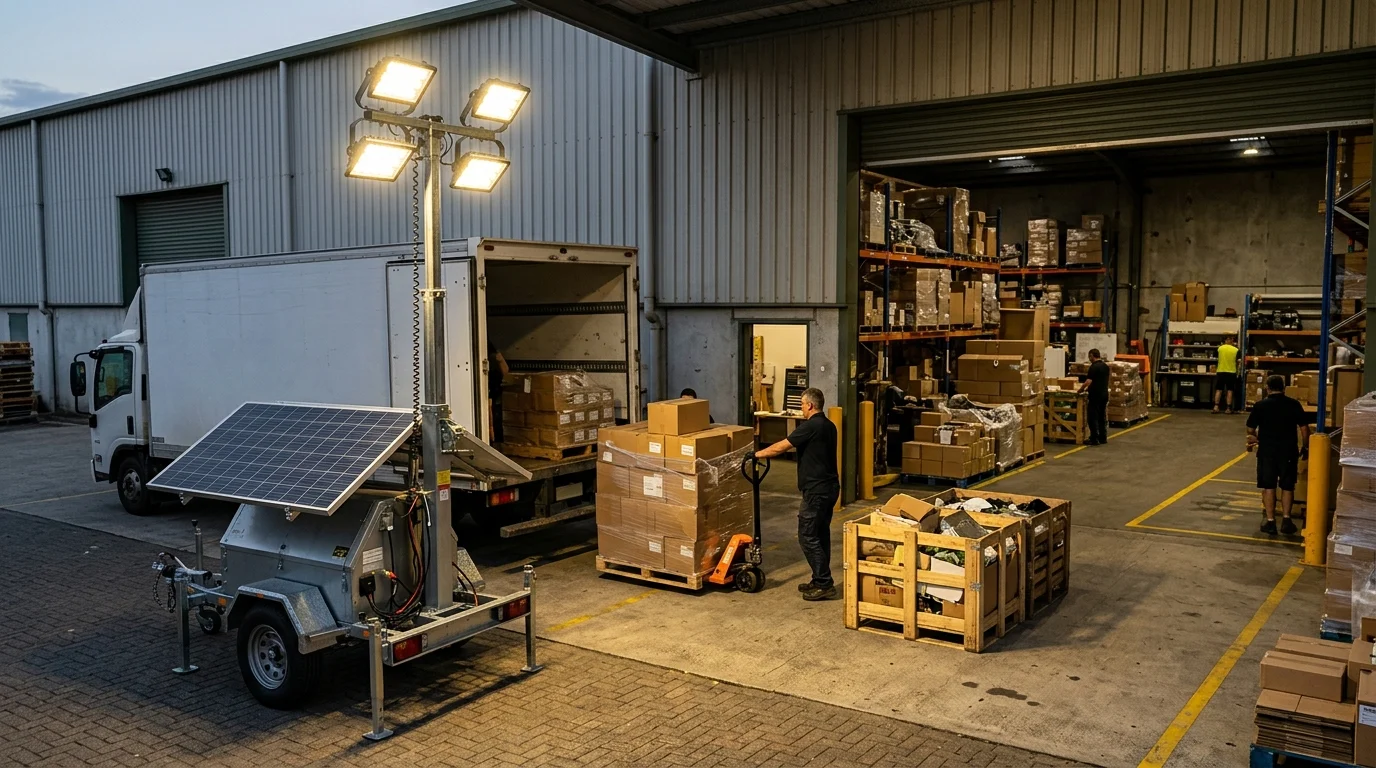 What Defines a High-Performance Mobile Solar Lighting Tower