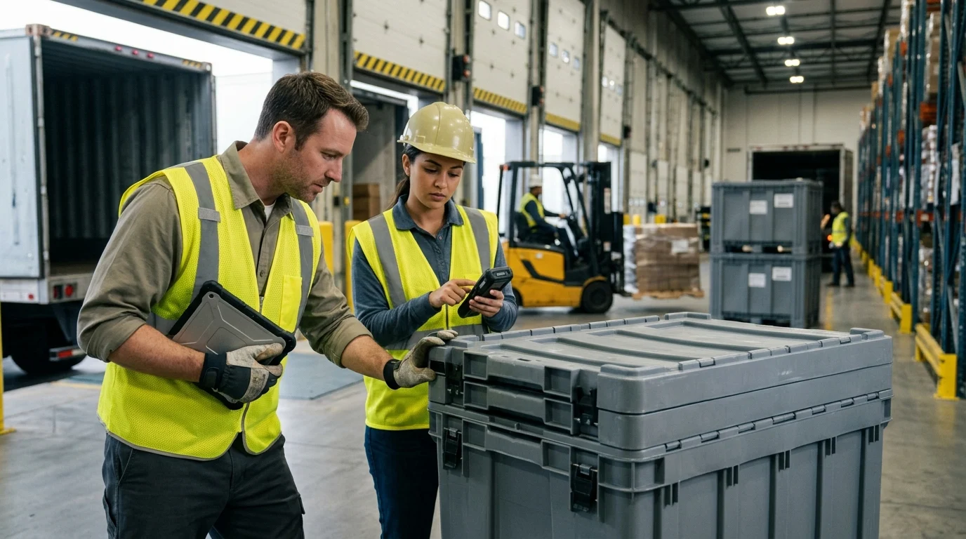 Why Foldable Large Containers Matter for B2B Logistics in 2026