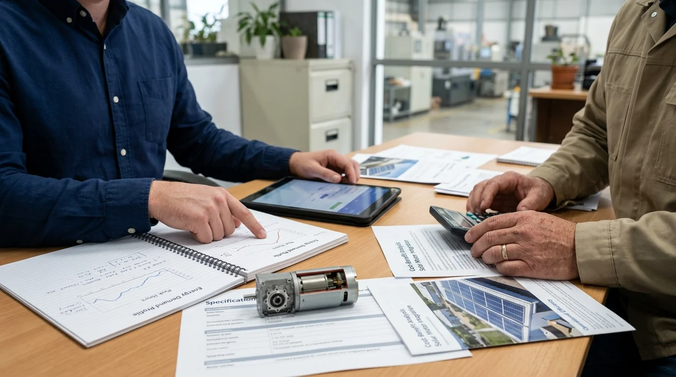How Manufacturers Should Decide Whether to Use Solar Motors