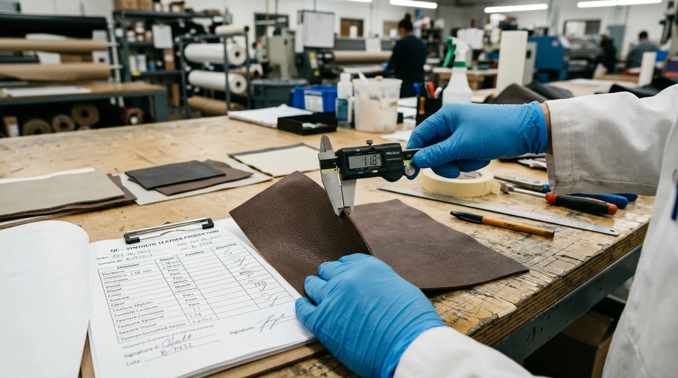 What Raw Materials and Manufacturing Processes Define Synthetic Leather