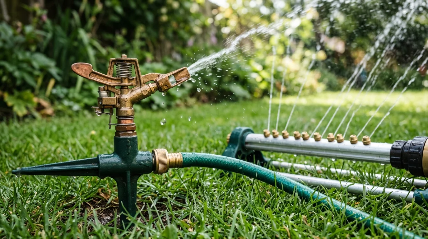 Main Garden Sprinkler Types Compared