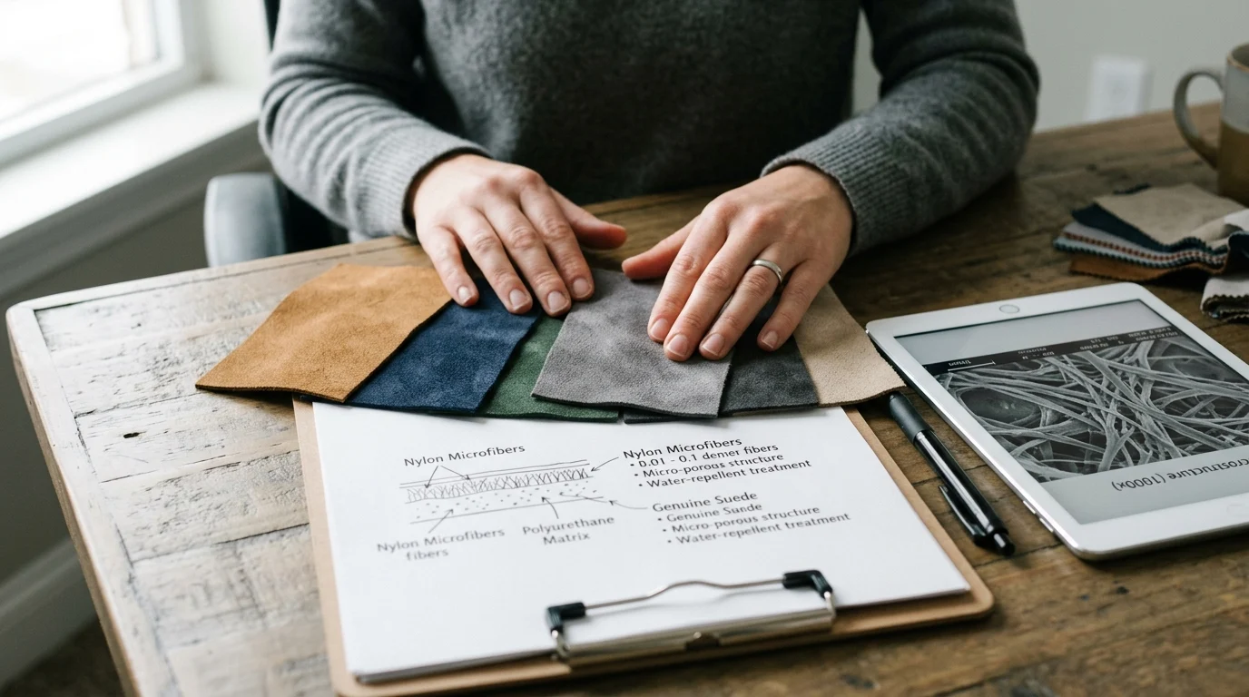 What Defines Suede Microfiber Leather