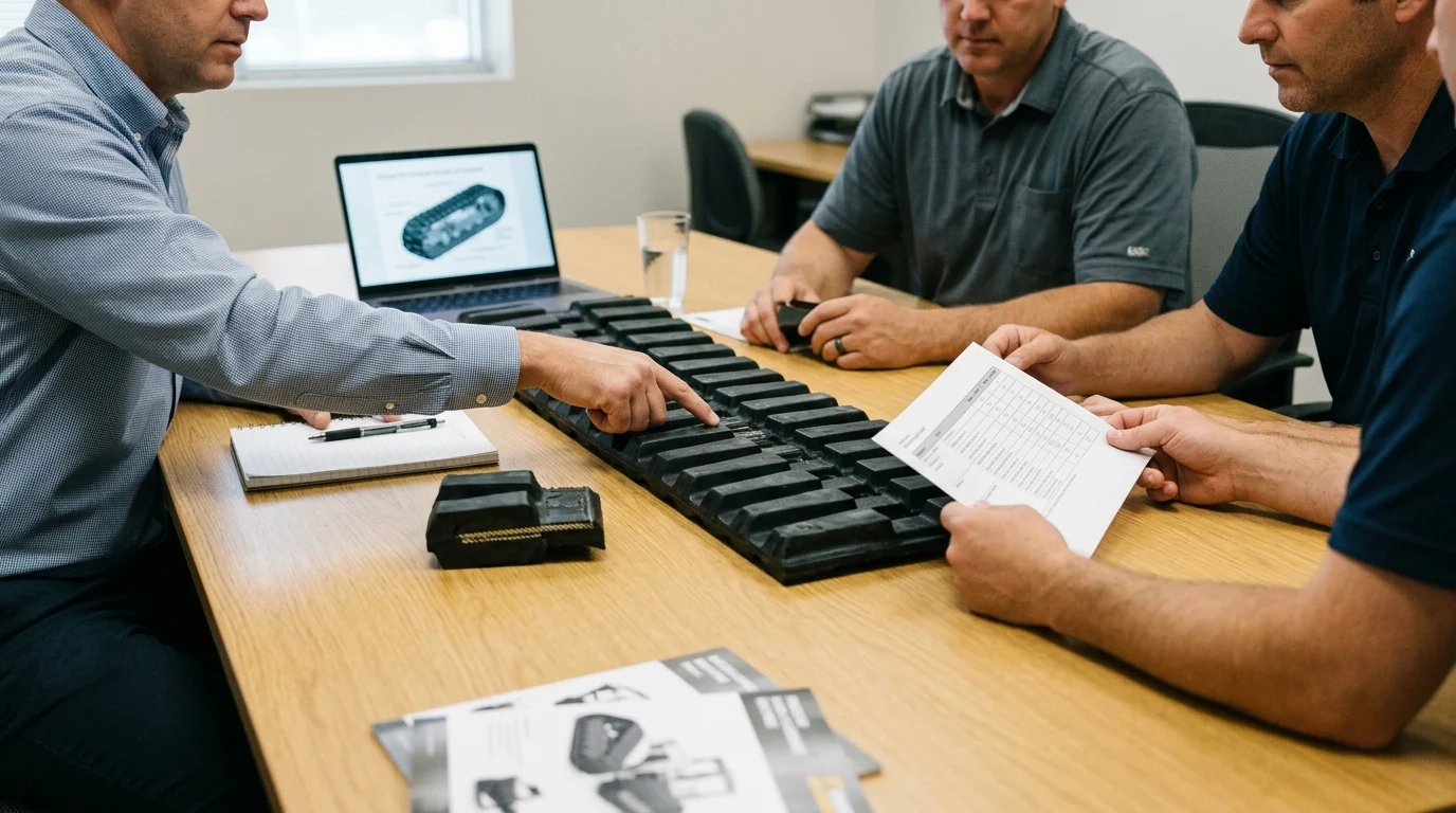 Key Specifications for Skid Steer Loader Tracks