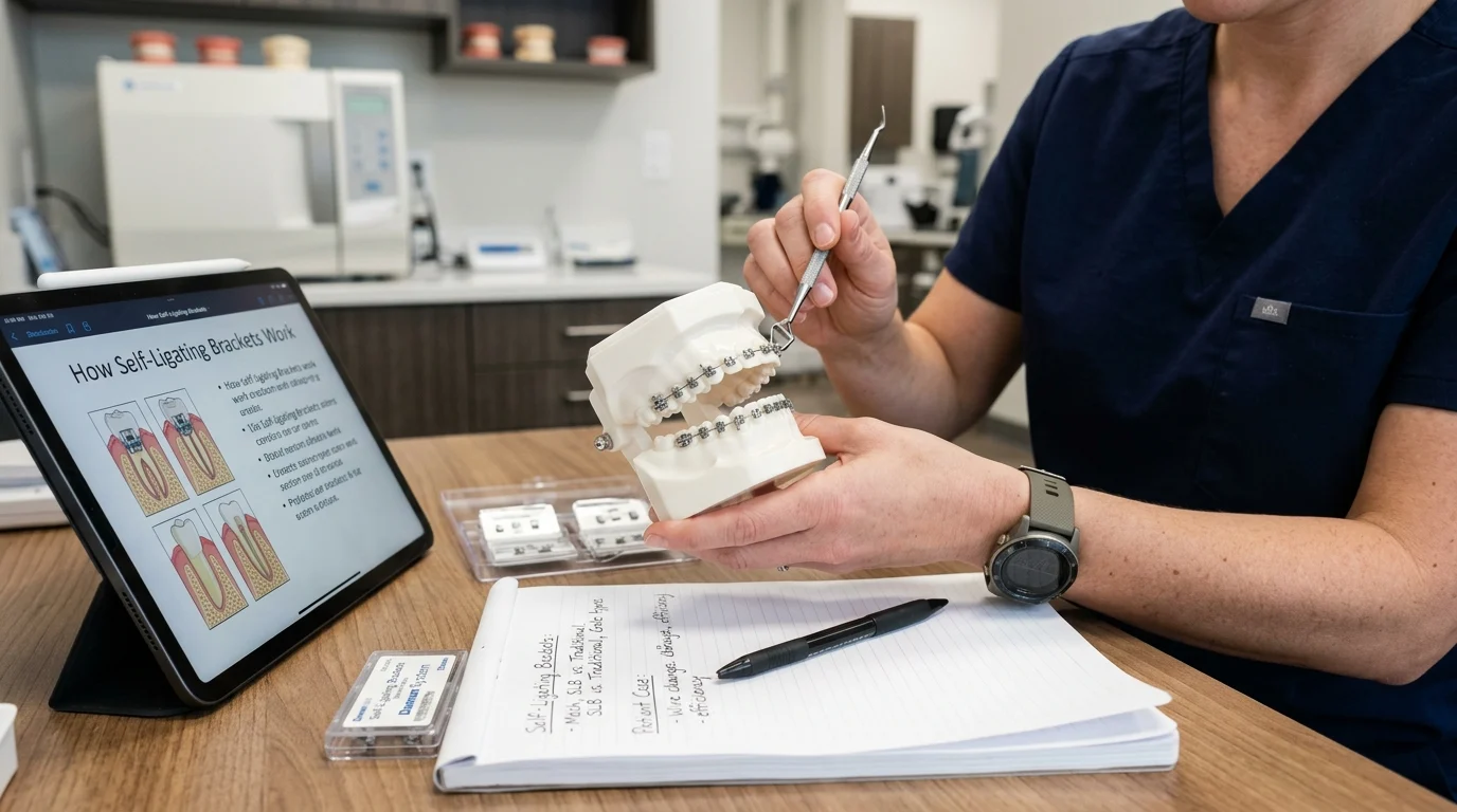What self-ligating brackets are and how they work