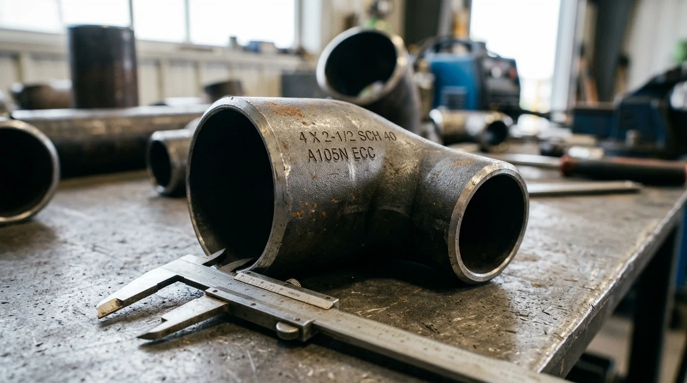 Reducer pipe fitting types