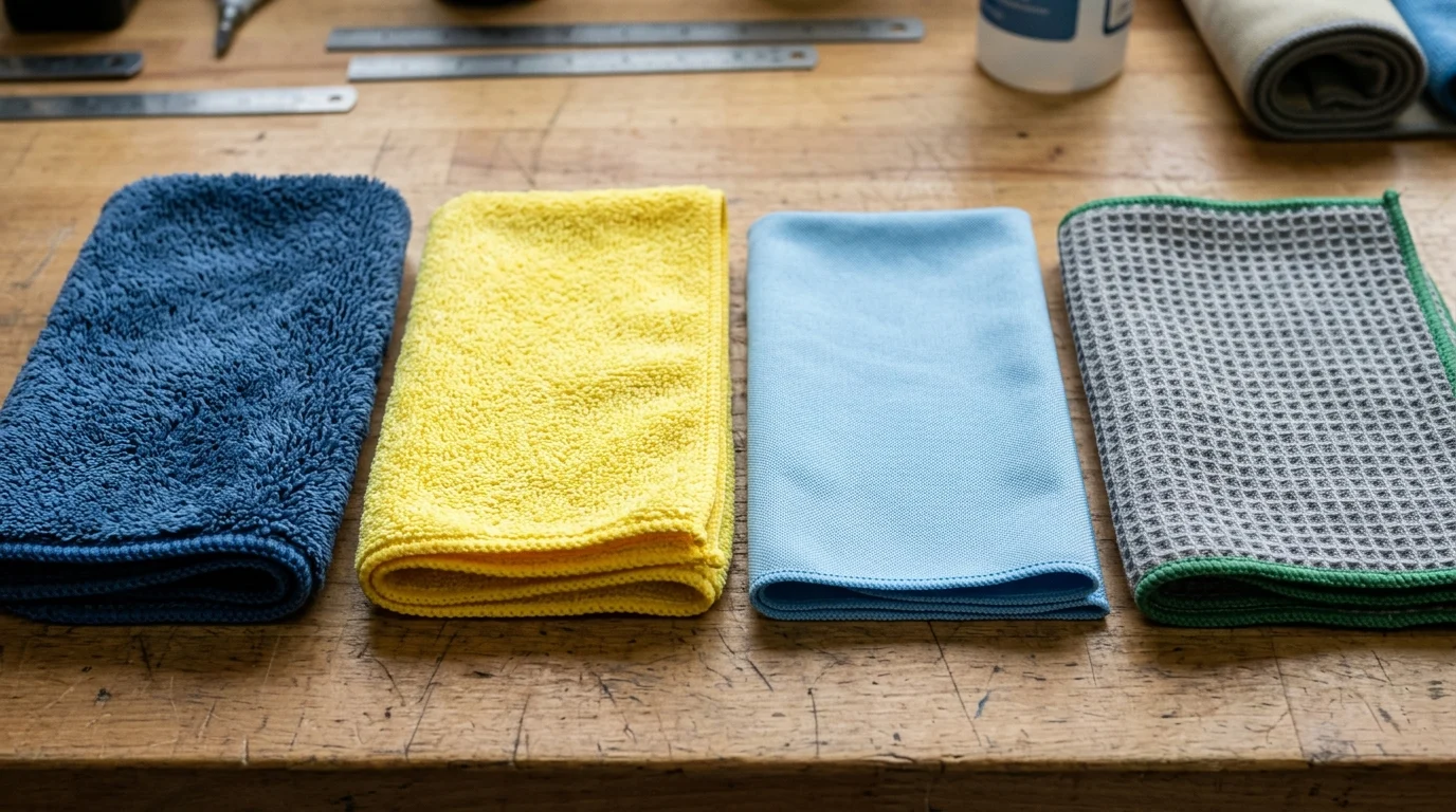 Key Microfiber Cleaning Cloth Specifications to Compare