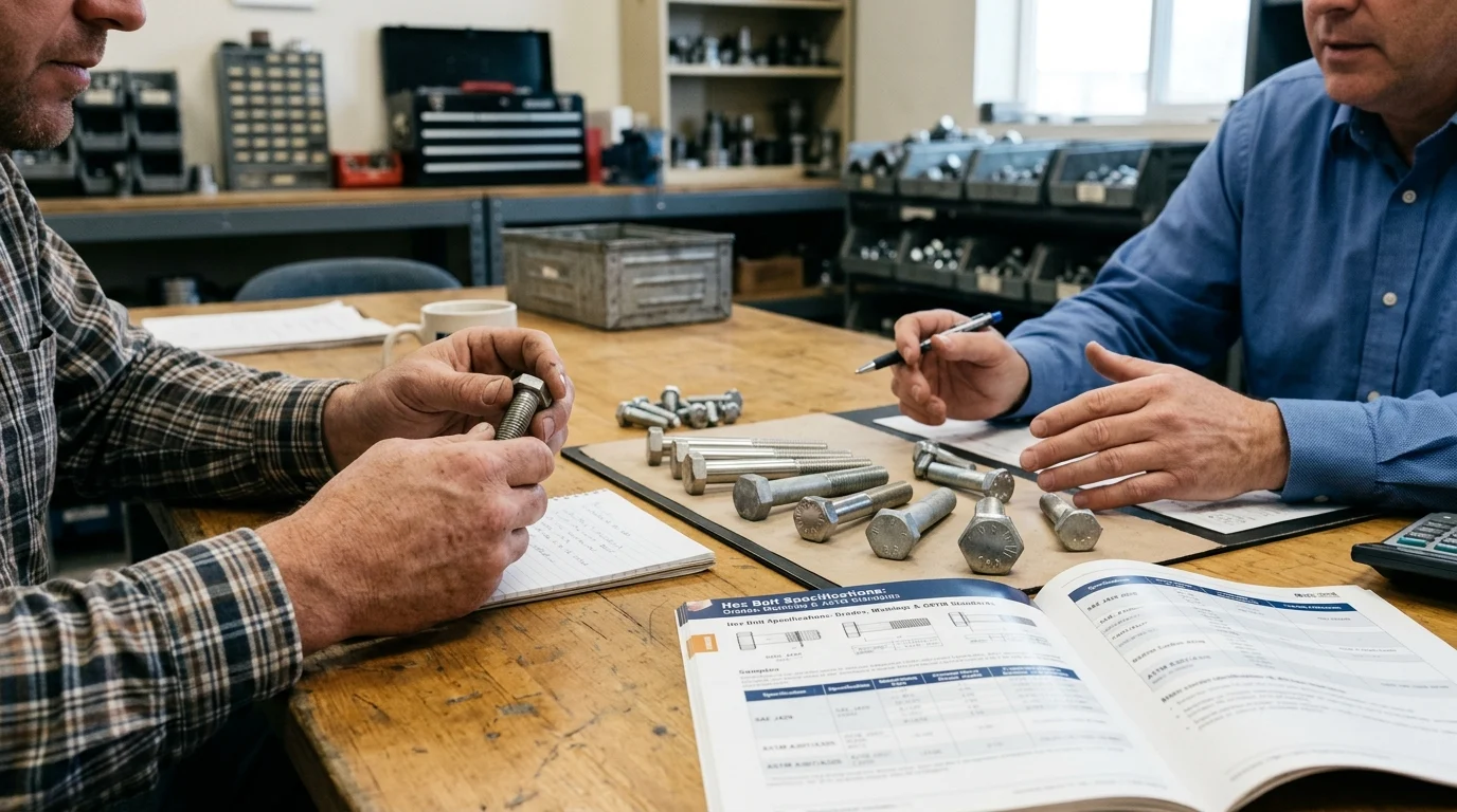 Hex Bolt Grades, Materials, and Markings