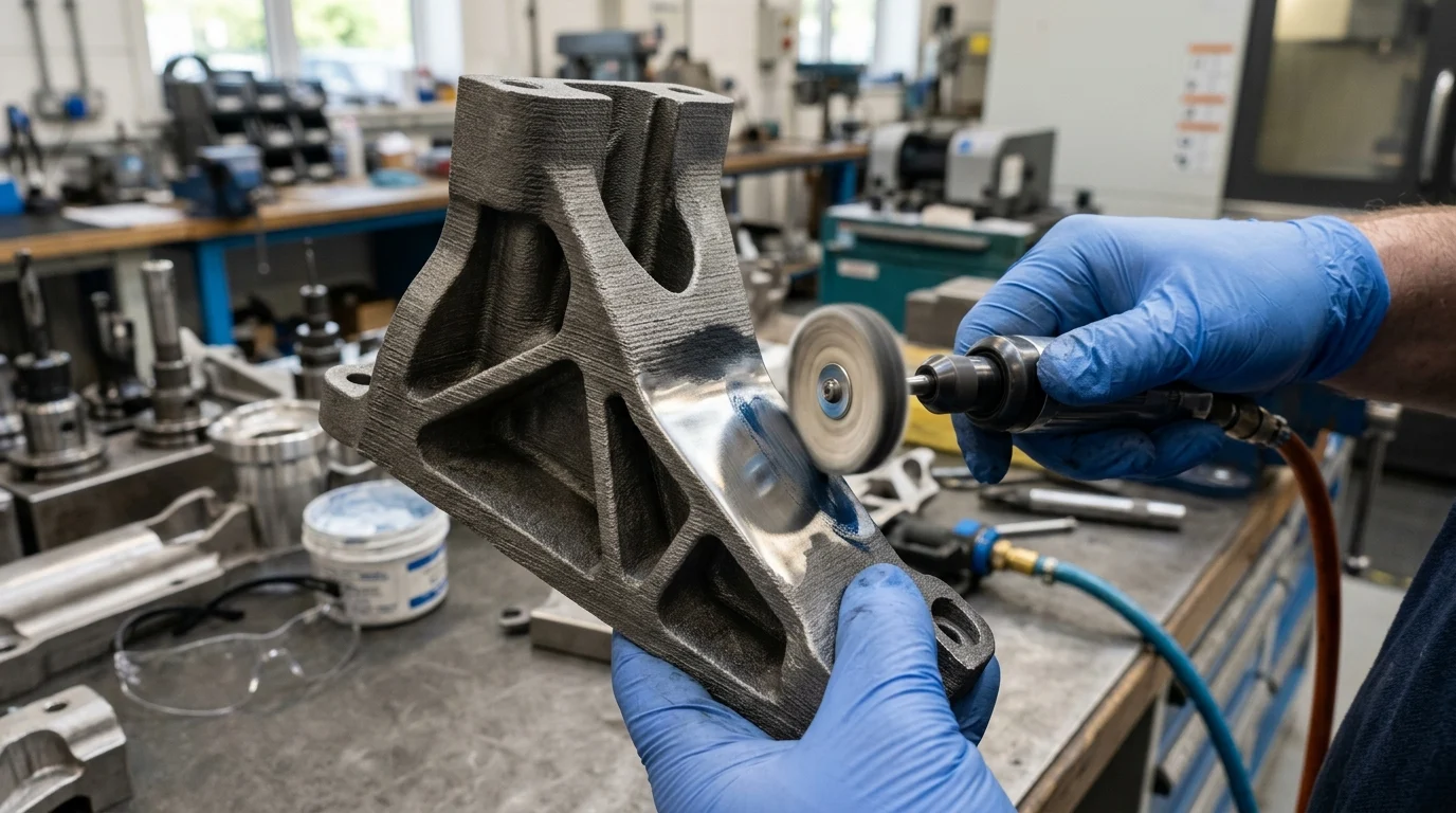 Polishing Methods for 3D Printed Titanium