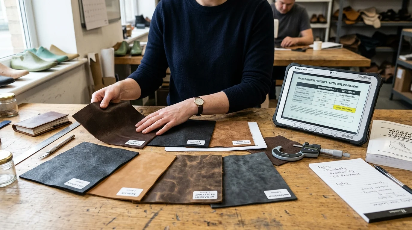How to choose the best leather for safety shoes
