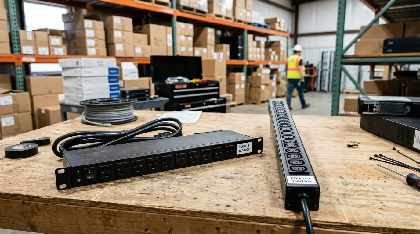 How to Choose a 1U or 0U Basic PDU for Network Cabinets