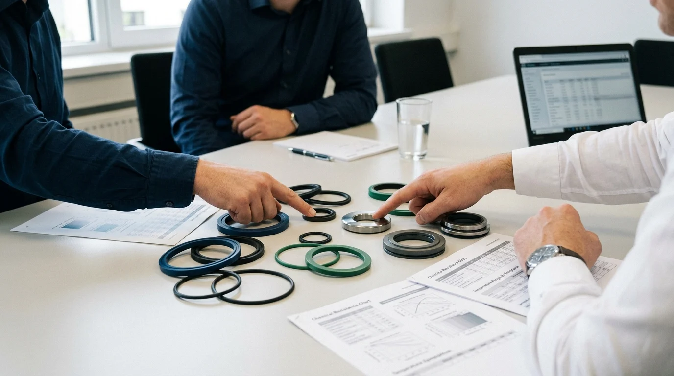 Mechanical Shaft Seal Materials by Service Condition