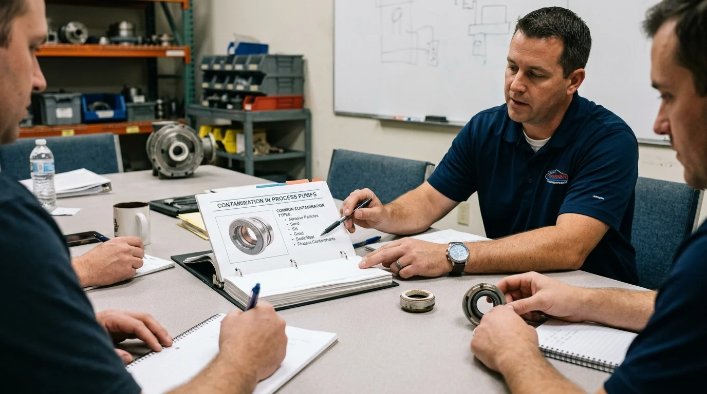 Common Contamination Types in Process Pumps