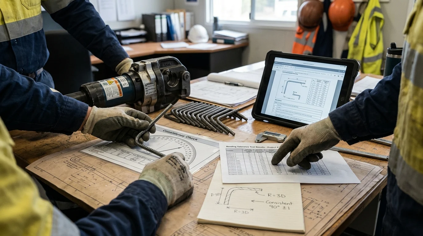 How Hydraulic Rebar Benders Deliver Consistent Bends