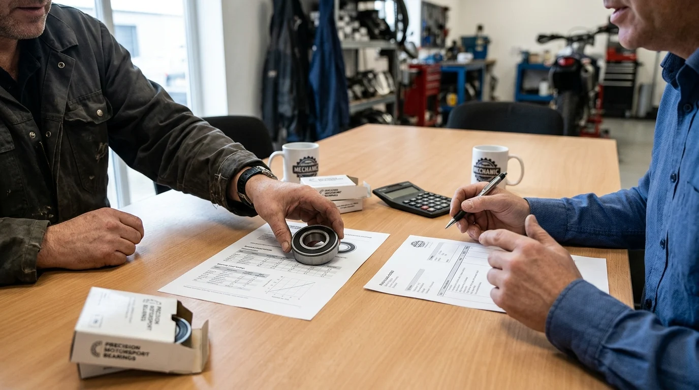 Final Buying Decision for Motorcycle Bearings