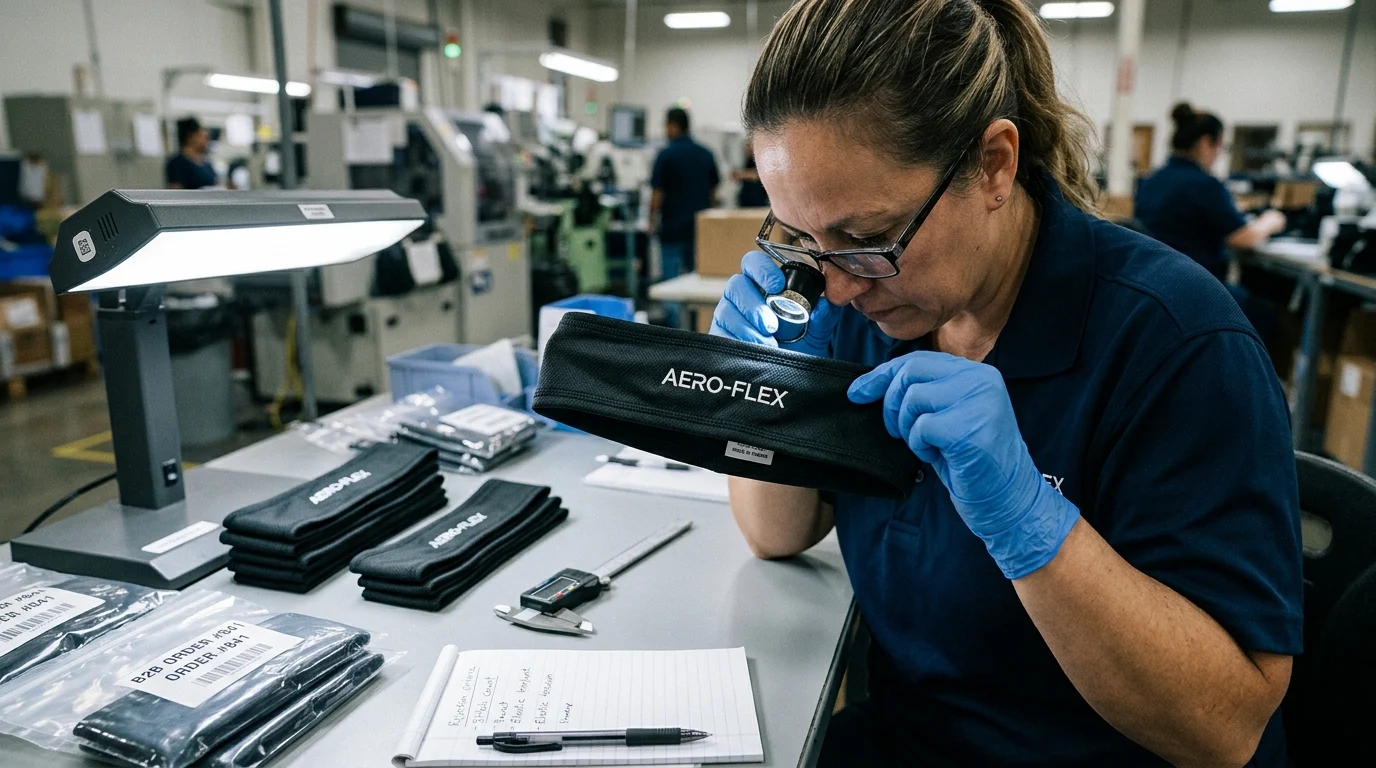 ເປັນຫຍັງການຄວບຄຸມຄຸນນະພາບຂອງຜ້າພັນຫົວຈຶ່ງມີຄວາມສຳຄັນຕໍ່ກຳໄລ B2B ແລະຄວາມສ່ຽງຂອງຍີ່ຫໍ້