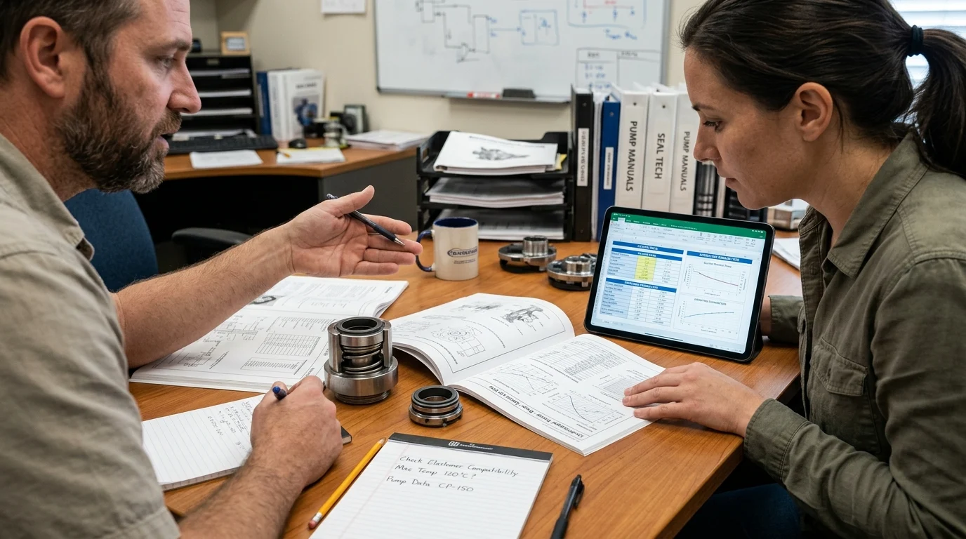 Operating Data Required Before Selection