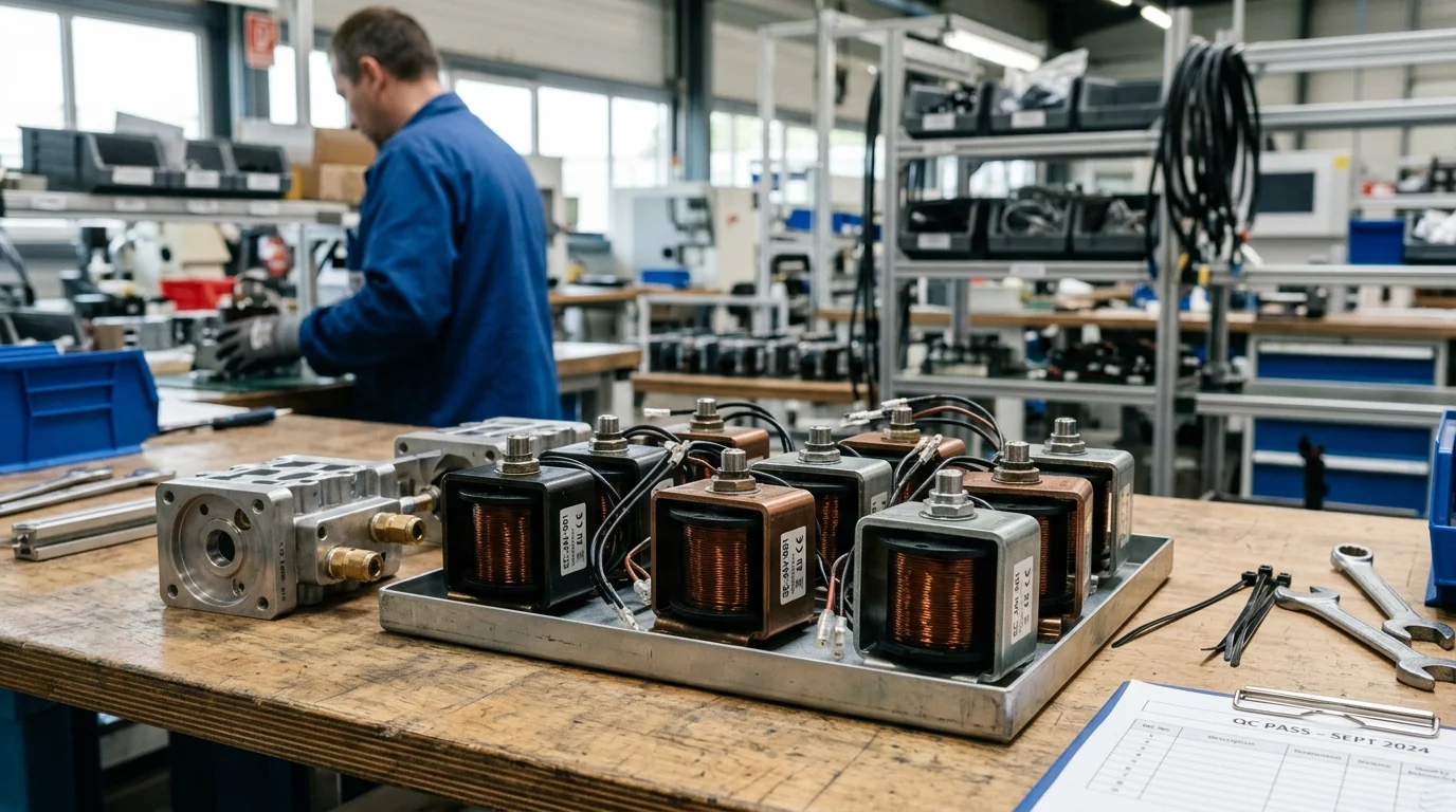 Solenoid Coils Noise Reduction for EU Workplace Compliance